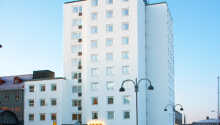 Hotellet ligger centralt i Nässjö.