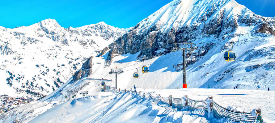 Nyd en herlig skiferie eller vinterferie i den populære Obertauern-region.