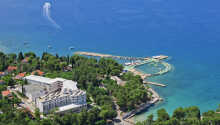 Hotel Malin ligger i den populære kroatiske kystby Malinska