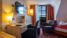 Et eksempel på et af hotellets Comfort dobbeltværelser.