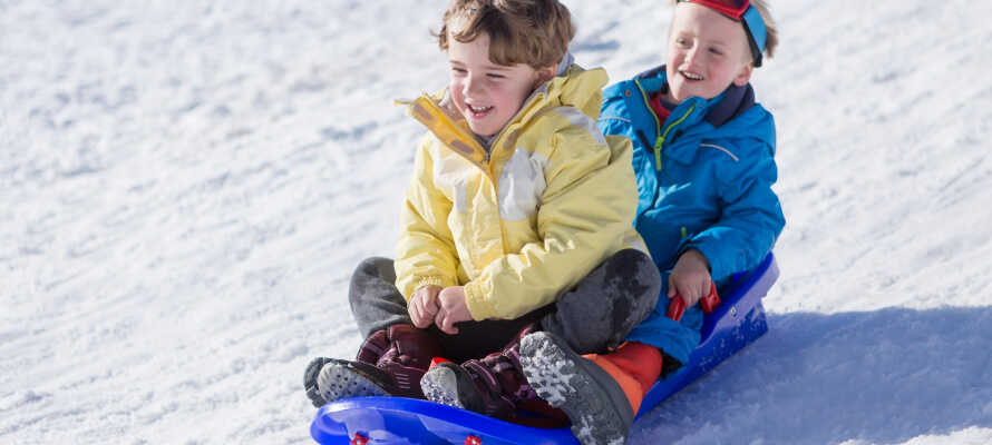 Besøg Lillehammer Snepark for en rigtig aktiv vinterferie.