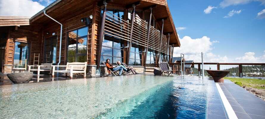 Norefjell Ski & Spa har mottagit ett flertal priser för sitt fina spa med alla tänkbara faciliteter.
