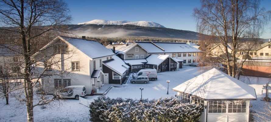 Oplev et norsk vintereventyr i hjertet af landets største skisportssted.