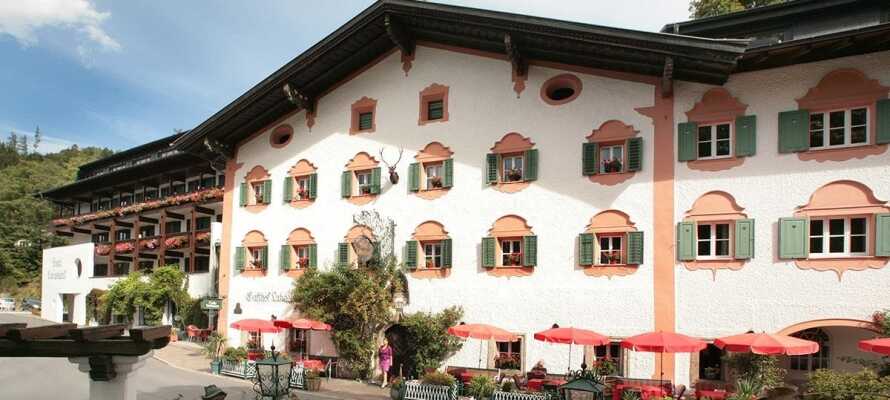 I bor på traditionelt hotel med den helt rigtige stemning af Østrig!