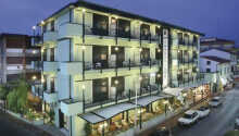 Hotellet har en skøn beliggenhed i Montecatini Terme