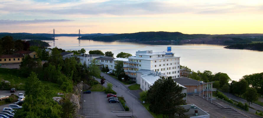 Førsteklasses wellnesshotel i Uddevalla med en fantastisk udsigt over fjorden.