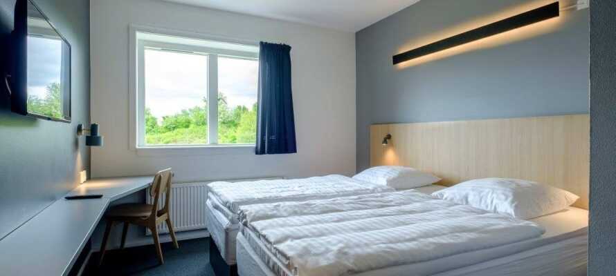 Hotellet råder over 126 lyse værelser, så I kan få en god nats søvn inden morgendagens seværdigheder.