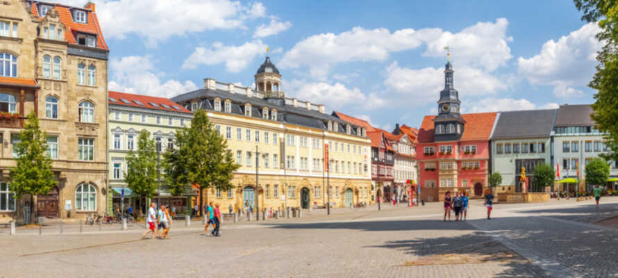 Udforsk Eisenach, som er ét af Thüringens absolutte højdepunkter når det kommer til kultur.