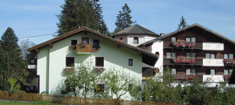 Landgasthof Astner har en naturskøn beliggenhed i Zillertal