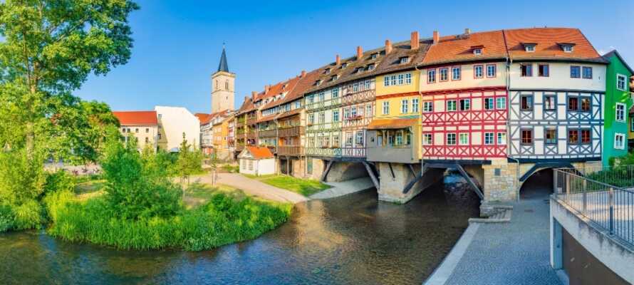 Besøg Thüringens hovedstadsby, Erfurt, som har rødder helt tilbage til 700-tallet!