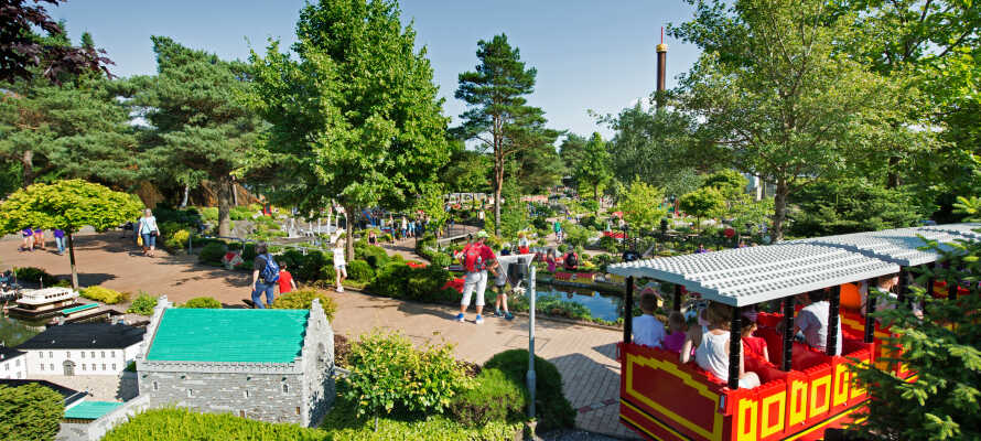 Hotellets placering giver jer gode muligheder for at overraske ungerne med en tur i Legoland