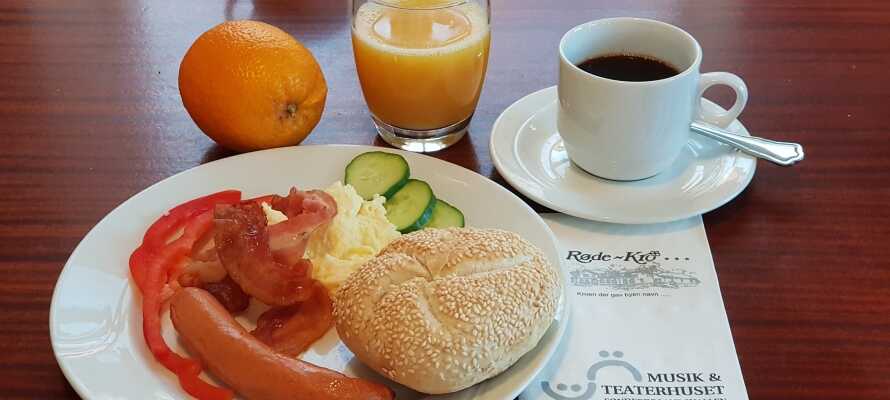 En god morgenmad giver den rigtige start på dagen - oplevelserne i Sønderjylland venter forude.