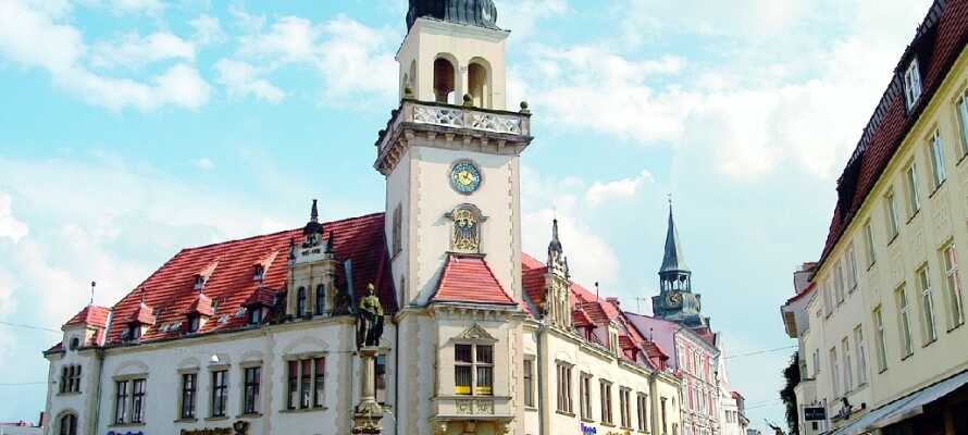 Nyd en slentretur i den gamle bydel i Güstrow, hvor I finder hyggelige stræder og utallige smukke bygninger.