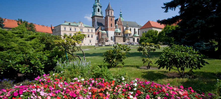 I Krakow finder I mange seværdigheder, her er masser af smuk arkitektur og natur.