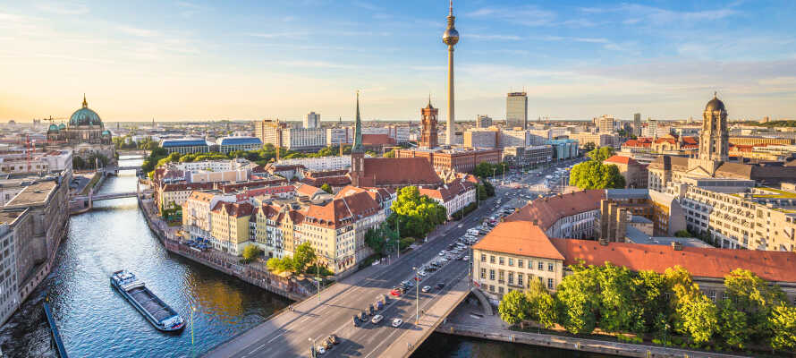 Nyd en storbyferie på Hotel Domicil Berlin, som har en rolig beliggenhed i Berlins ældste fodgængerzone.