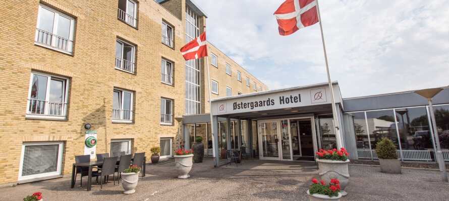 Østergaards Hotel tilbyder en dejlig beliggenhed centralt i den midtjyske tekstilby Herning.