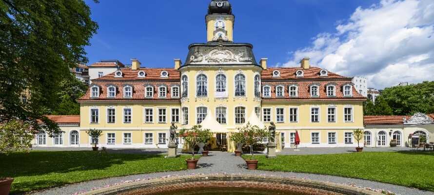 Gohlis-slottet er en arkitektonisk perle, der blev konstrueret som borgerskabets sommerresidens i midten af det 18. århundrede.