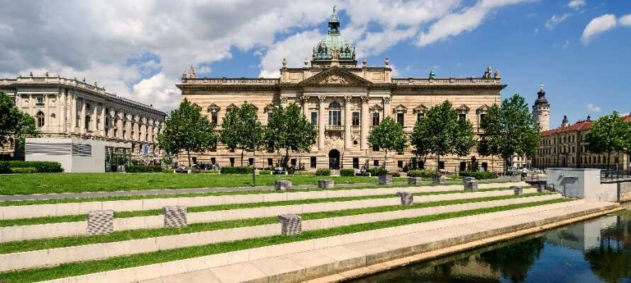 Leipzig er fyldt med smukke gamle bygningsværker. Tag f.eks. turen forbi den flotte retsbygning.