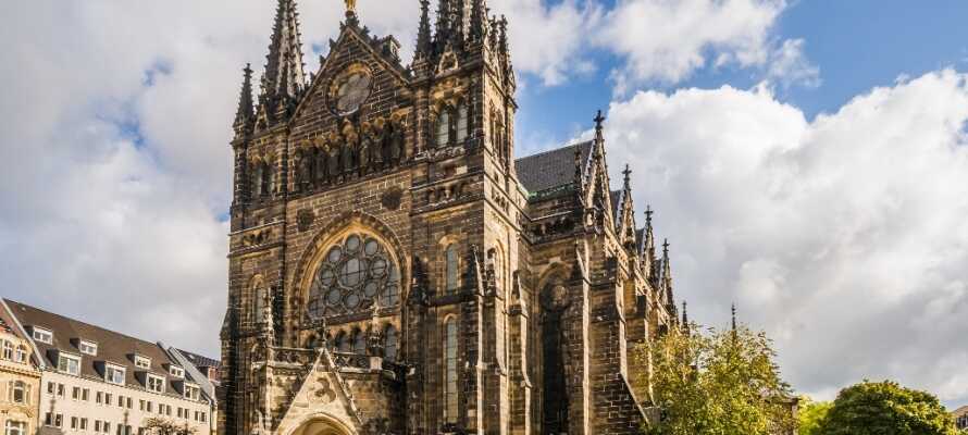 I Leipzig finder I flere forskellige kirker, som alle er utroligt smukke bygningsværker, hver med deres historie.