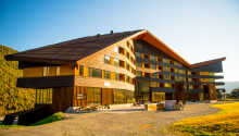 Hotellet ligger i skønne omgivelser i Myrkdalen, i Voss.