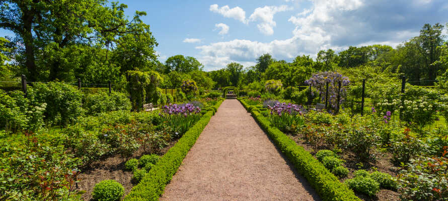 Oplev haven i Sofiero slot, en have der regnes for at være en af de smukkeste i Europa.