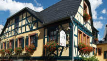 Hotellet har en dejlig beliggenhed midt i den tyske vinby, Rüdeheim am Rhein