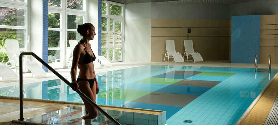 Hotellet byder på spa og Wellness. Der er en dejlig pool, Sauna og fitnessrum til rådighed på hotellet.