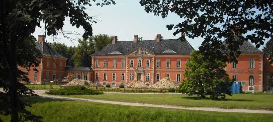 Udover naturen er der i området også det flotte Schloss Bothmer, som ligger et kort smut fra hotellet.
