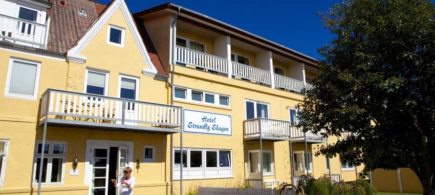 Hotel Strandly Skagen har en god beliggenhed tæt på stranden og bymidte.