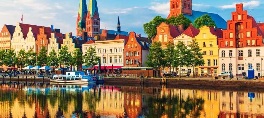 Besøg den smukke UNESCO-listede hanseby, Lübeck og udforsk det historiske centrum
