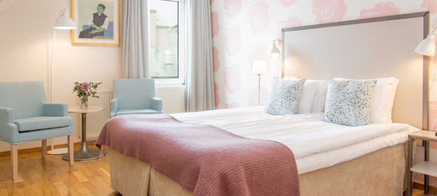De komfortable værelser, tilbyder alle et 4-stjernet komfortniveau, og sørger for en god nattesøvn.