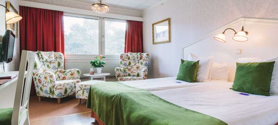 På Säröhus Hotell, Konferens och SPA erbjuds ni boende i lugn och härlig atmosfär.