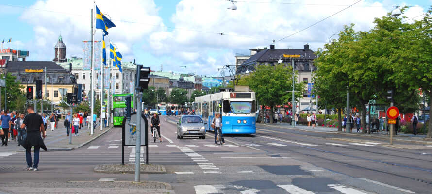 Med närhet till Göteborg har ni goda möjligheter att besöka Liseberg eller uppleva stadspulsen!