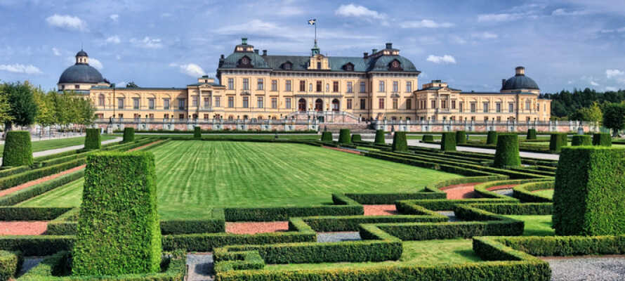 Besøg Dronningholm slot, kongeparrets residens