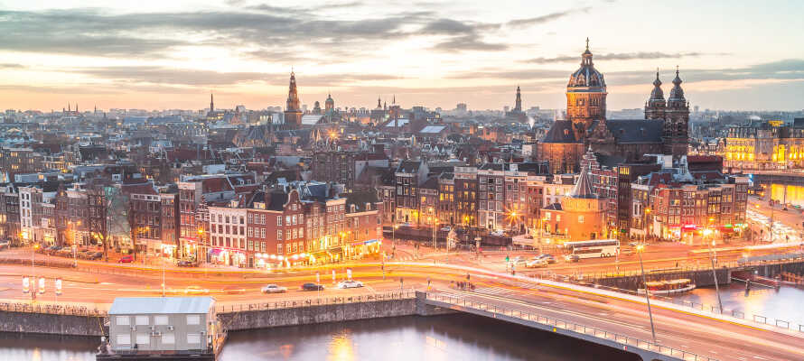 Tag en uforglemmelig udflugt til den smukke hovedstad, Amsterdam!