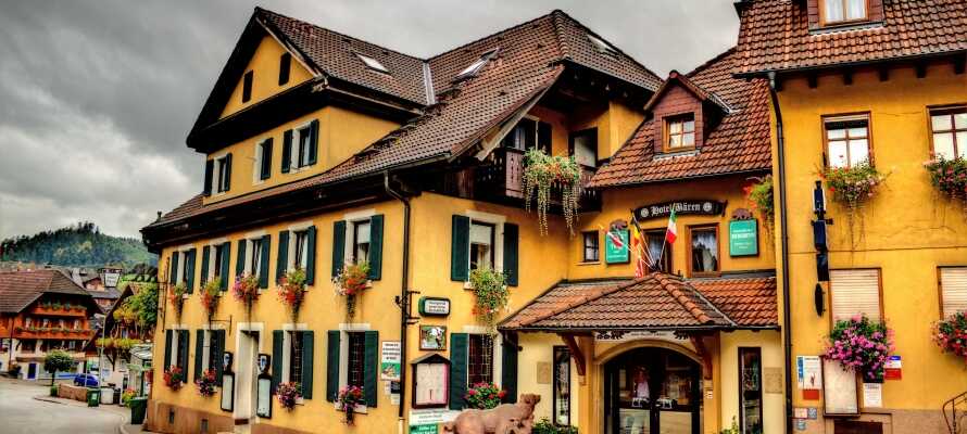 Det familiedrevne hotel i Oberharmersbach er fyldt med hyggelig atmosfære hele året rundt.