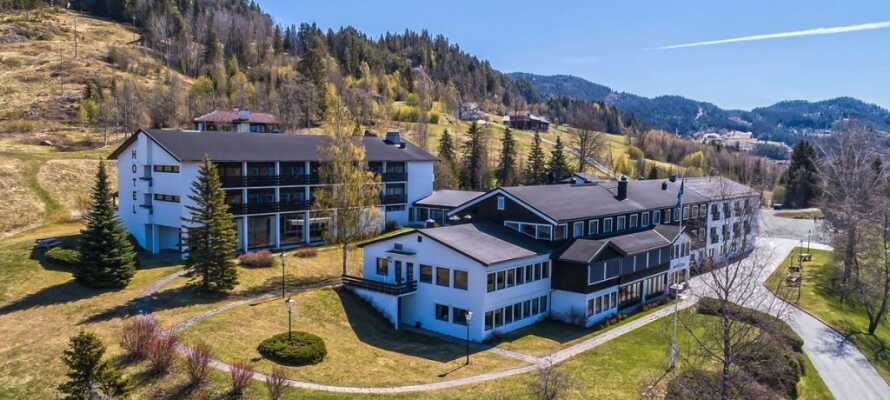 Morgedal Hotel har en suveræn placering midt i Telemarks fantastiske natur.