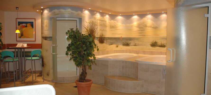 Hotellet har en wellnessavdelning med bastu, aroma ångbad, och tysy zon för total avkoppling.