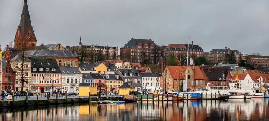 Flensburg ligger en bilresa bort men är helt klart värt ett besök.