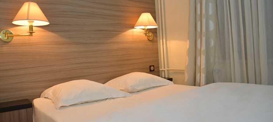 Hotellets mysiga rum ger er en trevlig bas för er semester i Alsace.  

