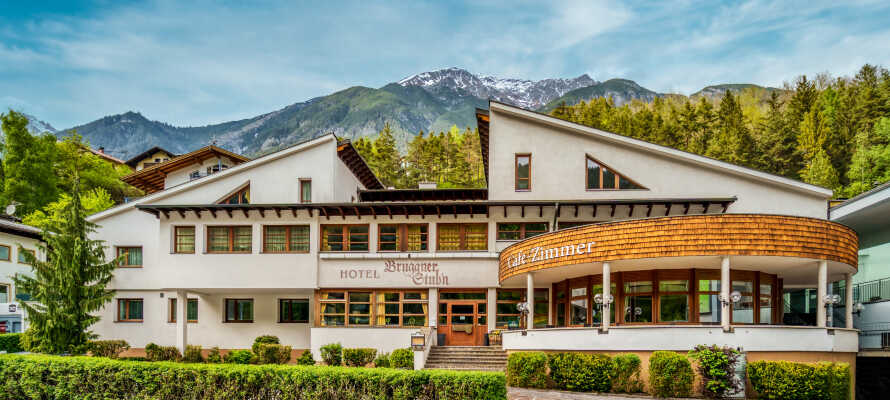 Hotellet har en fremragende beliggenhed i udkanten af Landeck, tæt på den smukke tyrolske natur.