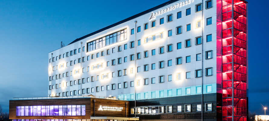 Hotellet ligger godt ved siden af Gränby sportsbane og tæt på både E4 og motorvej 55
