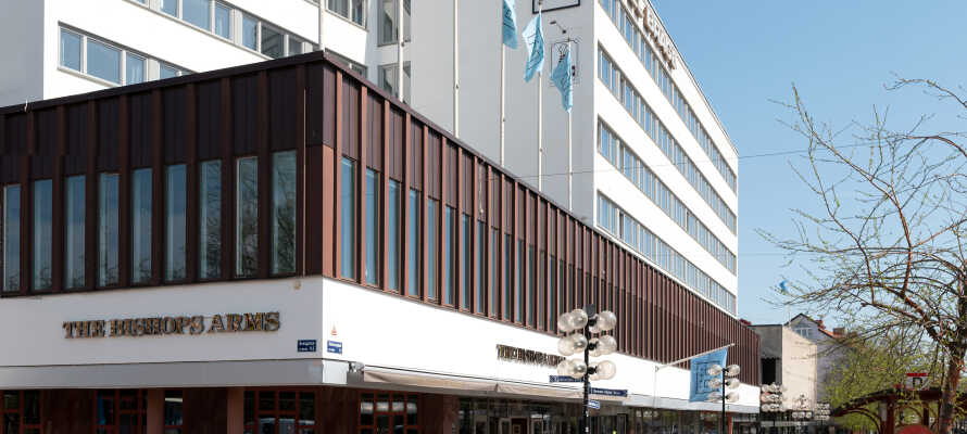 Hotellet har en yderst central placering i Borlänge, i hjertet af Dalarna.