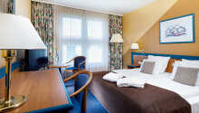 Die einladenden Zimmer des Hotels bieten eine gute Basis für Ihren Aufenthalt in der Nähe von Wismar.