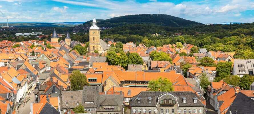 Goslar er en historisk by med over 500 år på bagen, hvilket også afspejles i byens varierede arkitektur.
