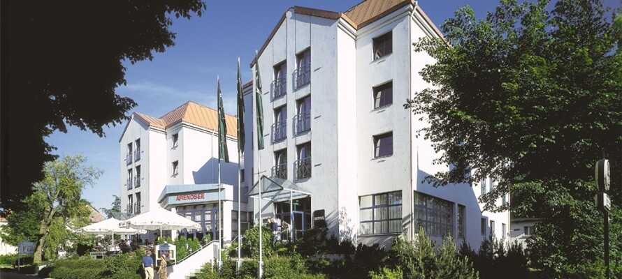 Morada Hotel Arendsee har en suveræn beliggenhed på strandpromenaden i den populære badeby, Kühlungsborn