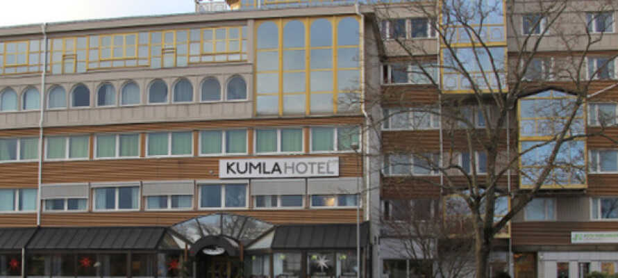 Kumla Hotel ligger godt hvis rejsen går til Mellemsverige ikke langt fra Örebro.
