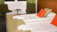 Et eksempel på et af hotellets Standard Plus-værelser.