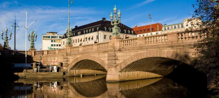 Tag på fantastiske udflugter og besøg f.eks. smukke Göteborg!