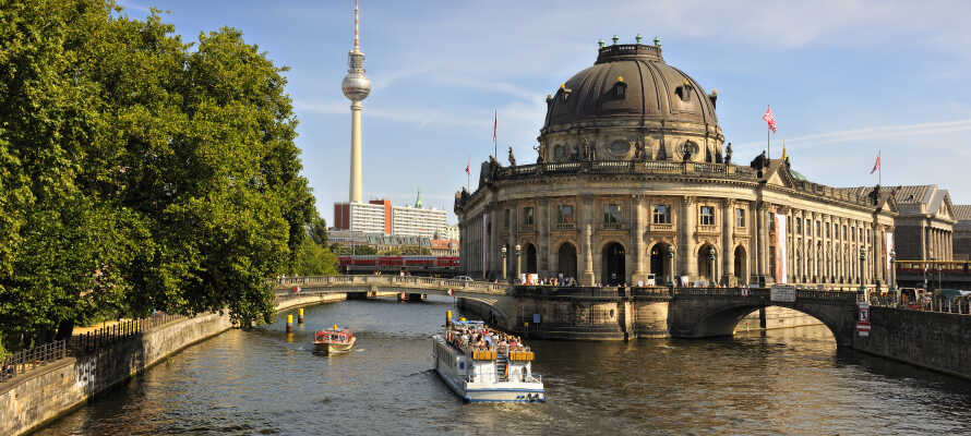 Hotellet tilbyder et roligt og komfortabelt udgangspunkt for en herlig storbyferie i Berlin